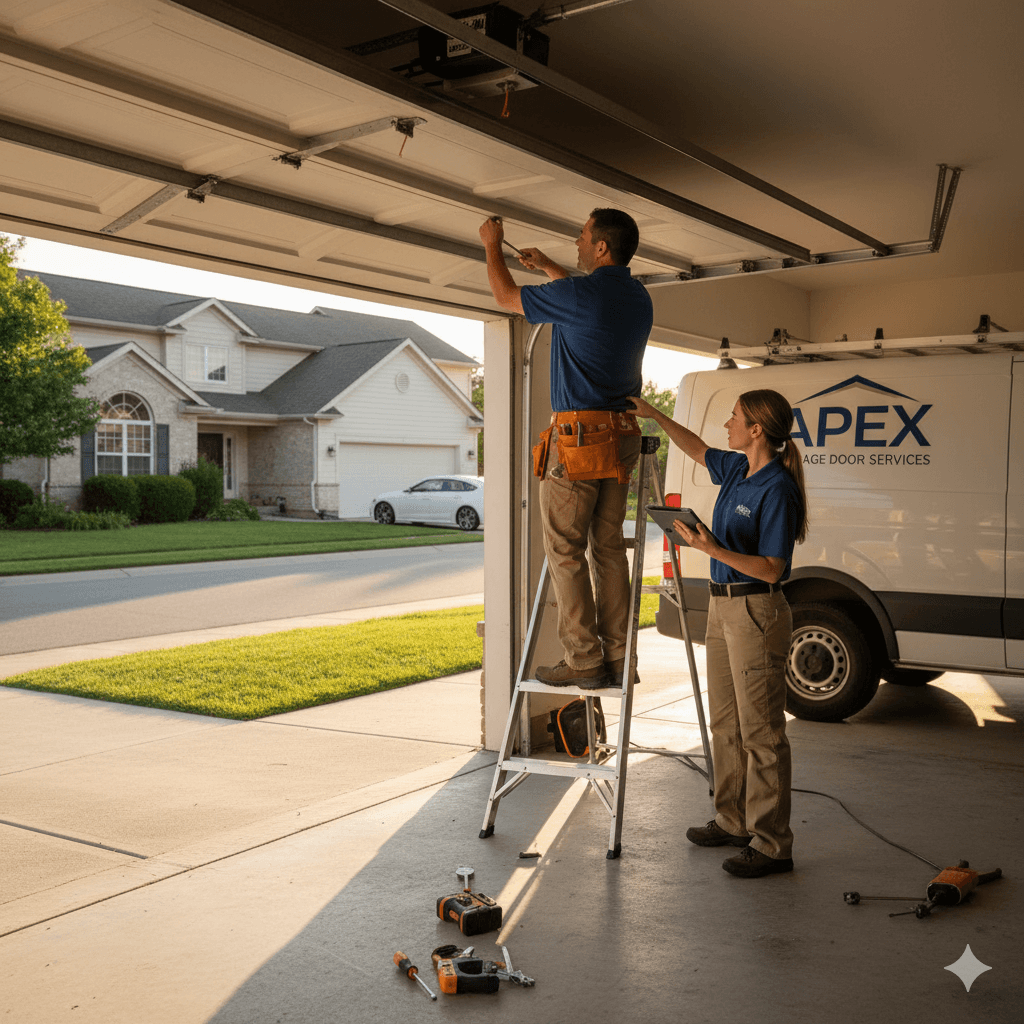 Garage door repair